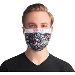 Herbruikbaar sublimatie mondmasker met koordjes mondkapje