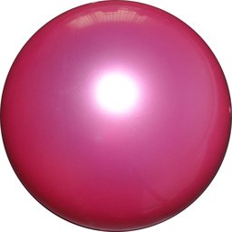 Plastic voetbal violet