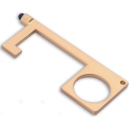 Premium No touch key met touchscreen stylus gold