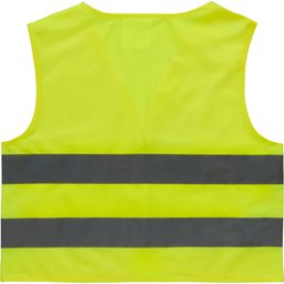 Reflecterend veiligheidsvest HW1 voor kinderen (XS) -rug